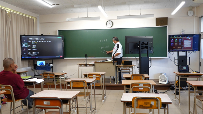 メタバース授業の様子