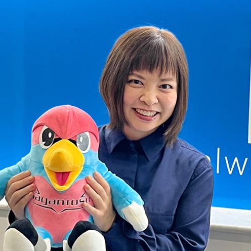 堤 絵理奈さん/運用本部 カスタマーサービス部 AIサポート 佐賀本社