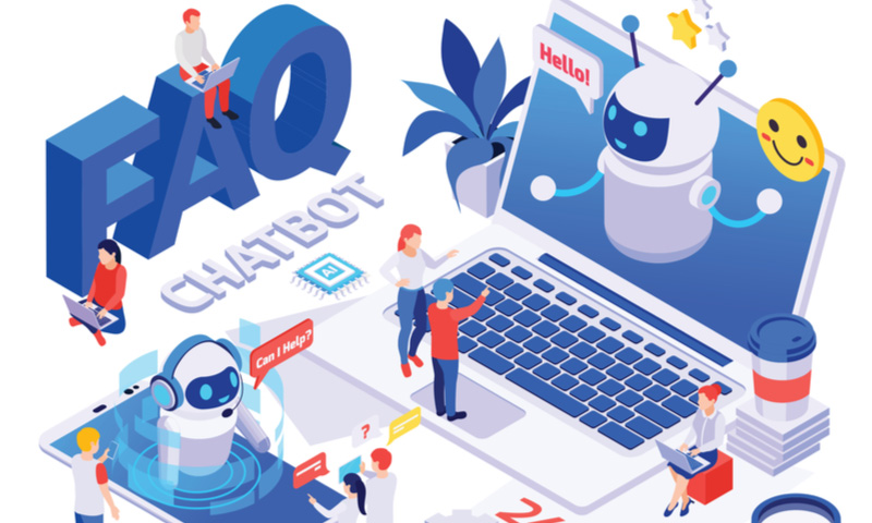 AIチャットボット導入後の運用のイメージ